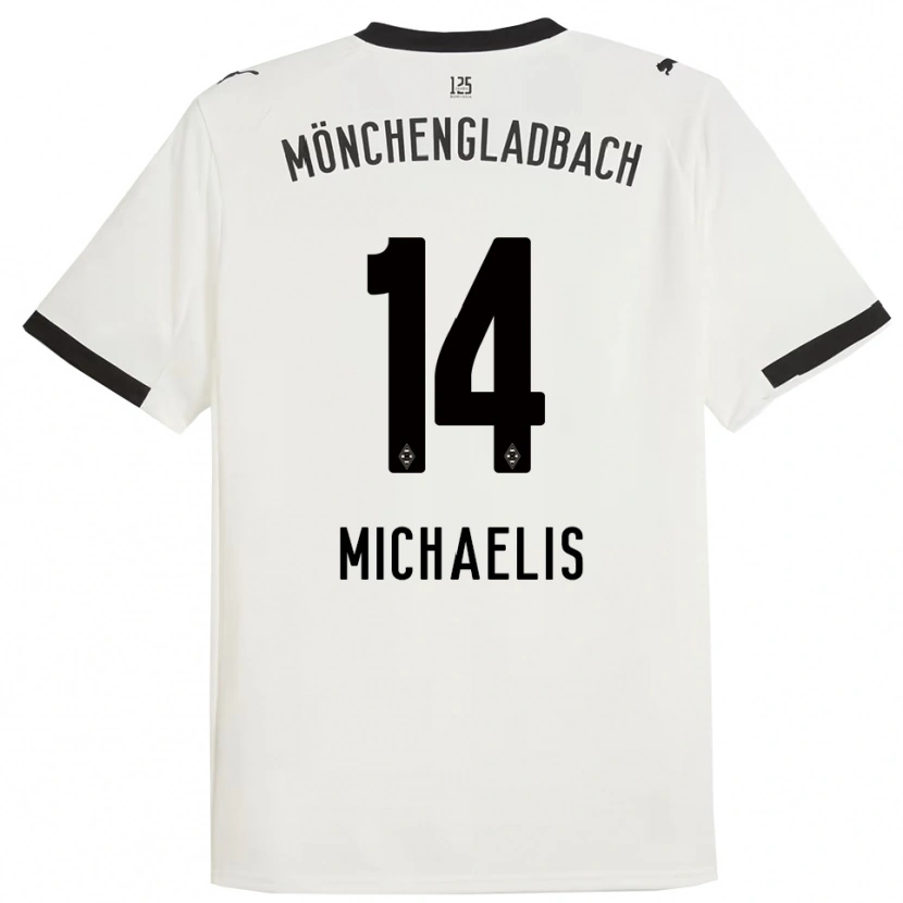 Danxen Damen Yannick Michaelis #14 Weiß Schwarz Heimtrikot Trikot 2025/26 T-Shirt Österreich