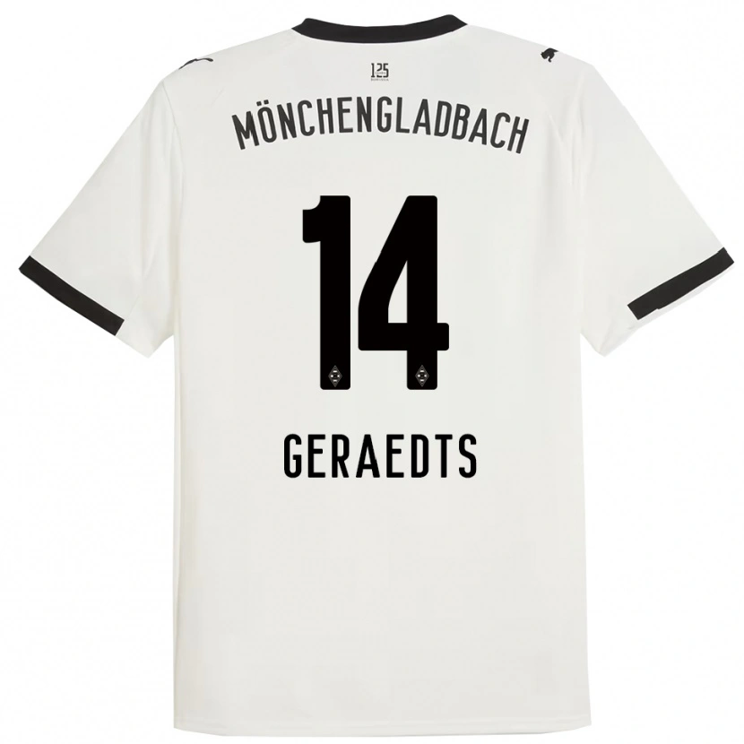 Danxen Damen Kelsey Geraedts #14 Weiß Schwarz Heimtrikot Trikot 2025/26 T-Shirt Österreich
