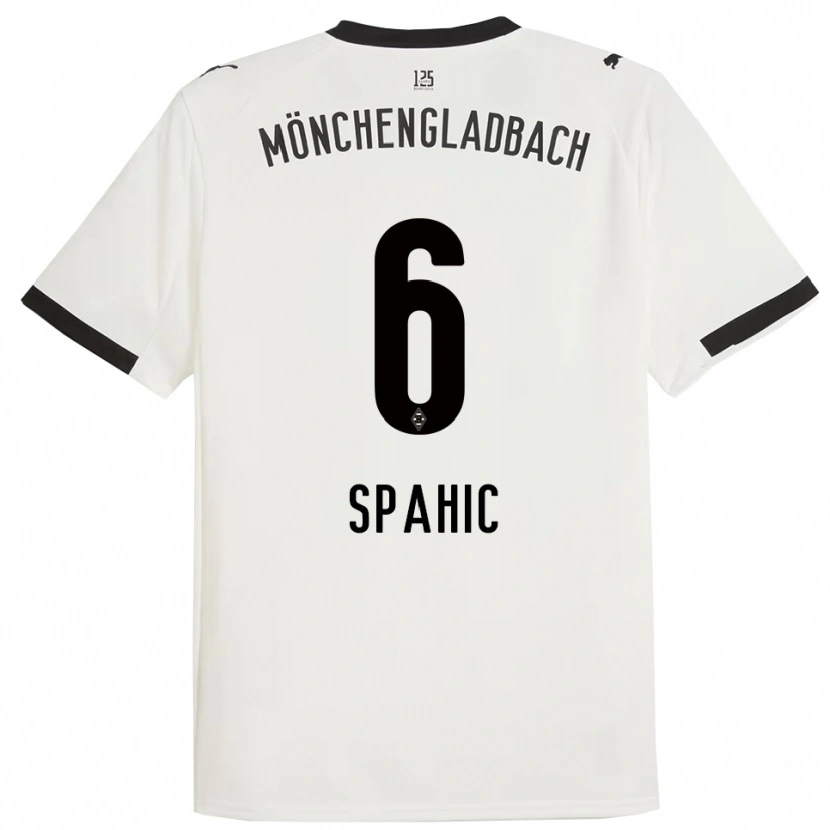 Danxen Damen Armin Spahic #6 Weiß Schwarz Heimtrikot Trikot 2025/26 T-Shirt Österreich