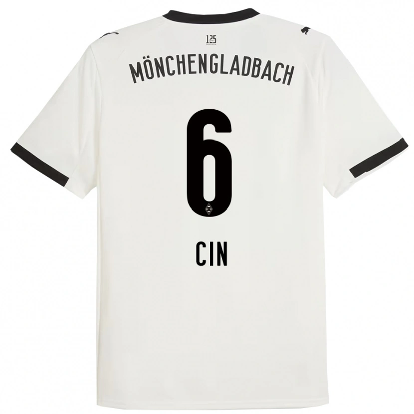 Danxen Damen Miray Cin #6 Weiß Schwarz Heimtrikot Trikot 2025/26 T-Shirt Österreich