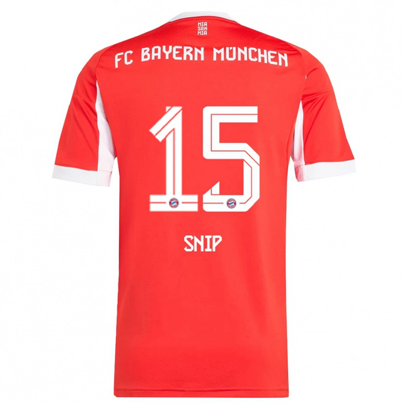 Danxen Damen Roy Snip #15 Rot Weiß Heimtrikot Trikot 2025/26 T-Shirt Österreich