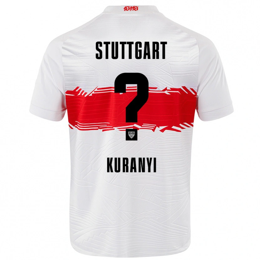 Danxen Damen Karlo Kuranyi #0 Weiß Rot Heimtrikot Trikot 2025/26 T-Shirt Österreich
