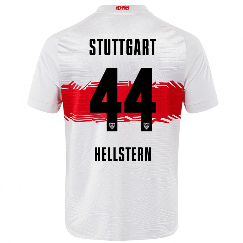 Danxen Damen Florian Hellstern #44 Weiß Rot Heimtrikot Trikot 2025/26 T-Shirt Österreich