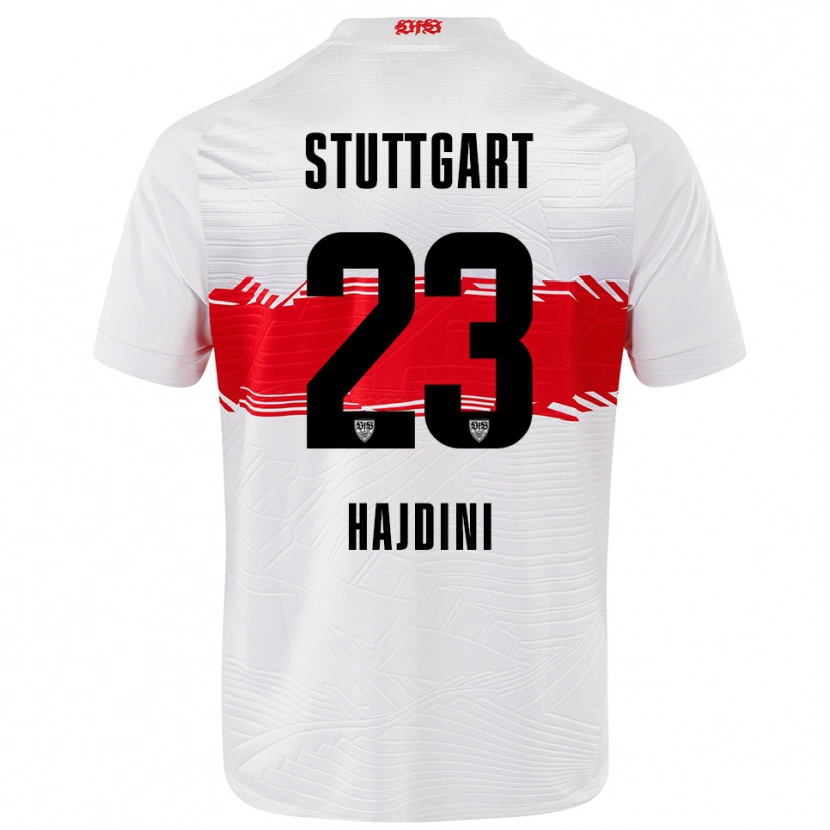 Danxen Damen Deli Hajdini #23 Weiß Rot Heimtrikot Trikot 2025/26 T-Shirt Österreich