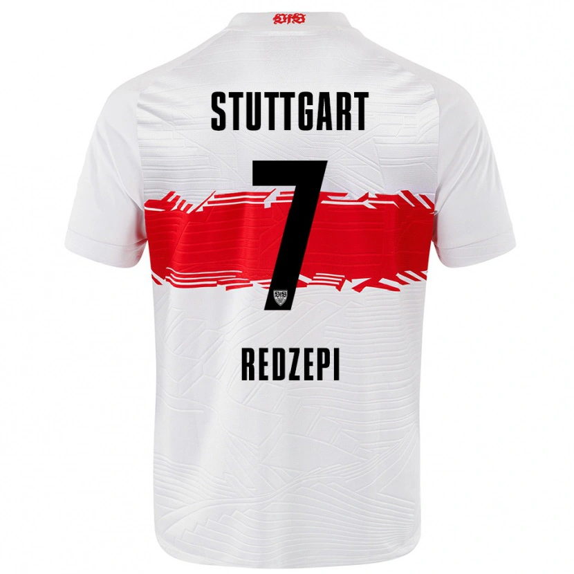 Danxen Damen Dafina Redzepi #7 Weiß Rot Heimtrikot Trikot 2025/26 T-Shirt Österreich