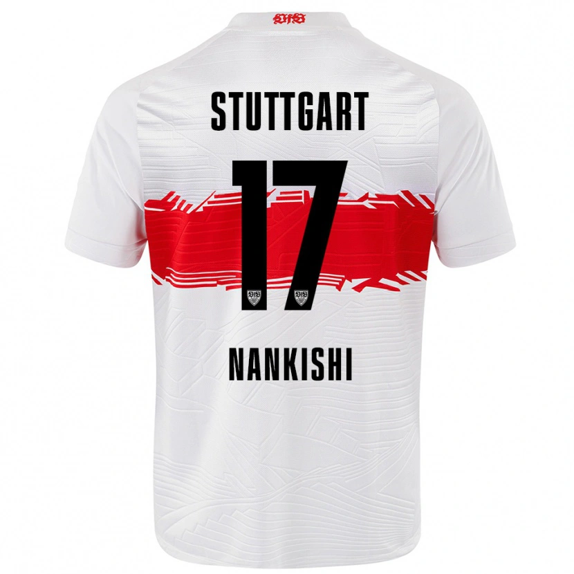 Danxen Damen Abdenego Nankishi #17 Weiß Rot Heimtrikot Trikot 2025/26 T-Shirt Österreich