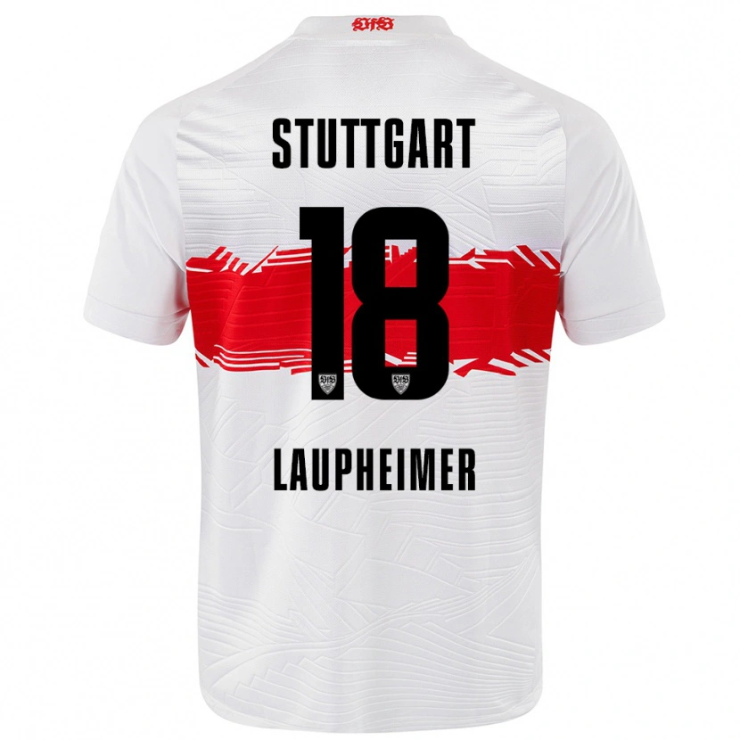 Danxen Damen Lukas Laupheimer #18 Weiß Rot Heimtrikot Trikot 2025/26 T-Shirt Österreich