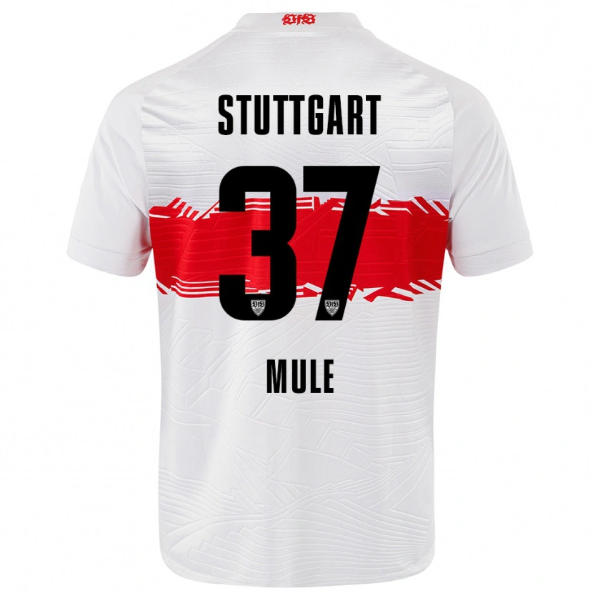Danxen Damen Salvatore Mule #37 Weiß Rot Heimtrikot Trikot 2025/26 T-Shirt Österreich