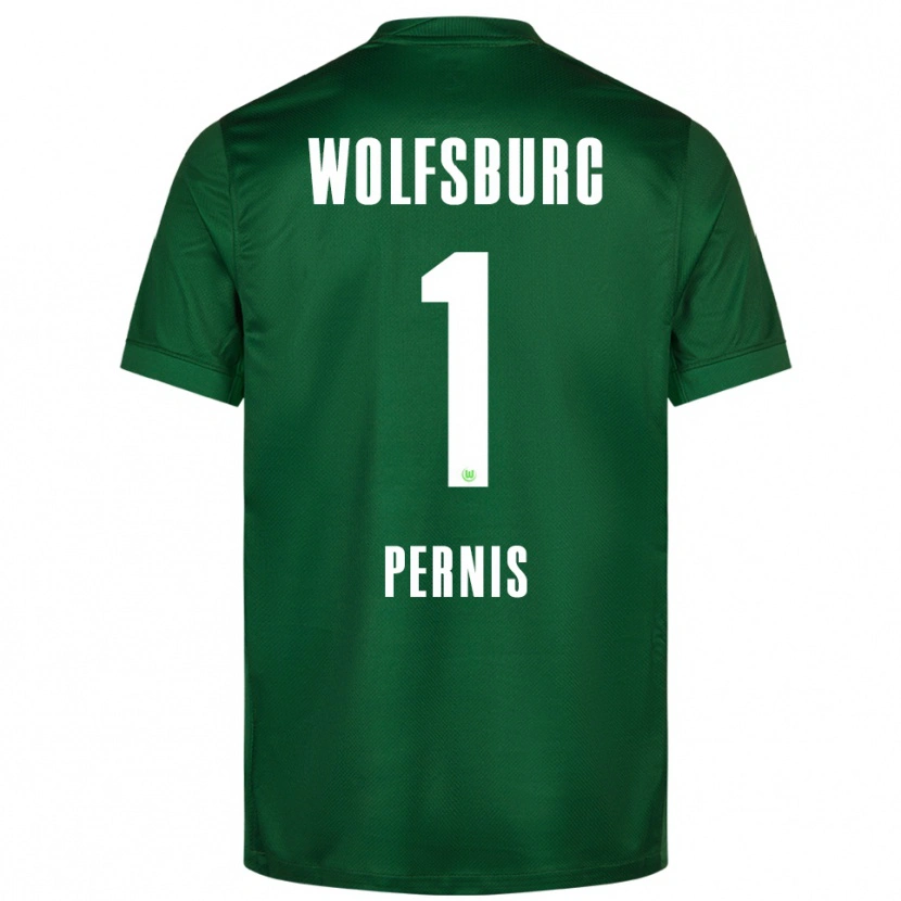 Danxen Damen Dusan Pernis #1 Grün Weiß Heimtrikot Trikot 2025/26 T-Shirt Österreich