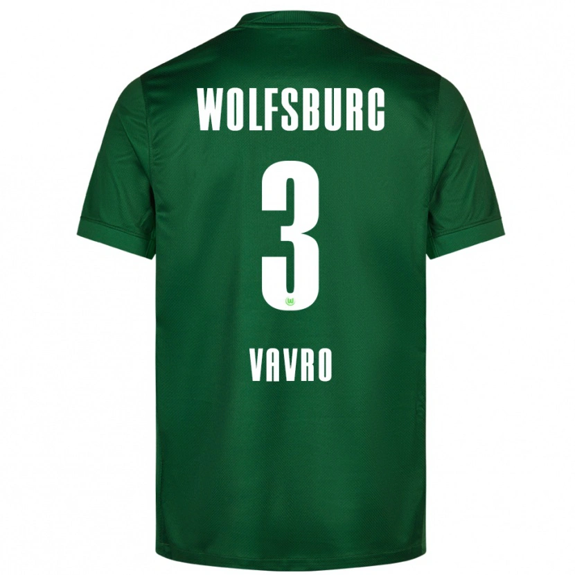 Danxen Damen Denis Vavro #3 Grün Weiß Heimtrikot Trikot 2025/26 T-Shirt Österreich
