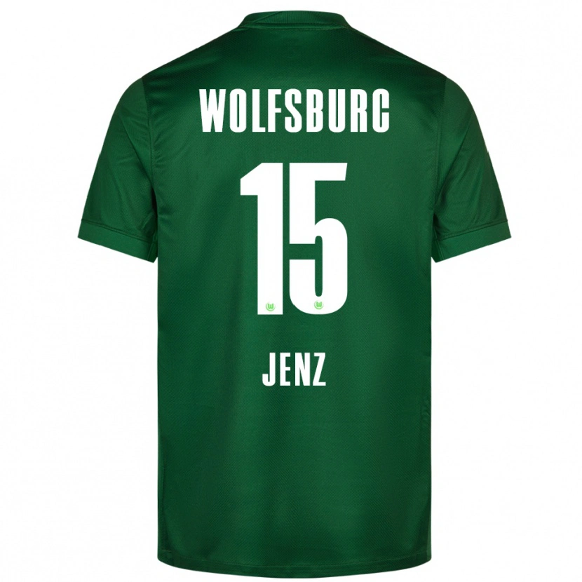 Danxen Damen Moritz Jenz #15 Grün Weiß Heimtrikot Trikot 2025/26 T-Shirt Österreich