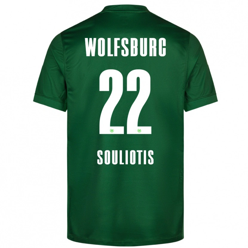 Danxen Damen Spyridon Souliotis #22 Grün Weiß Heimtrikot Trikot 2025/26 T-Shirt Österreich