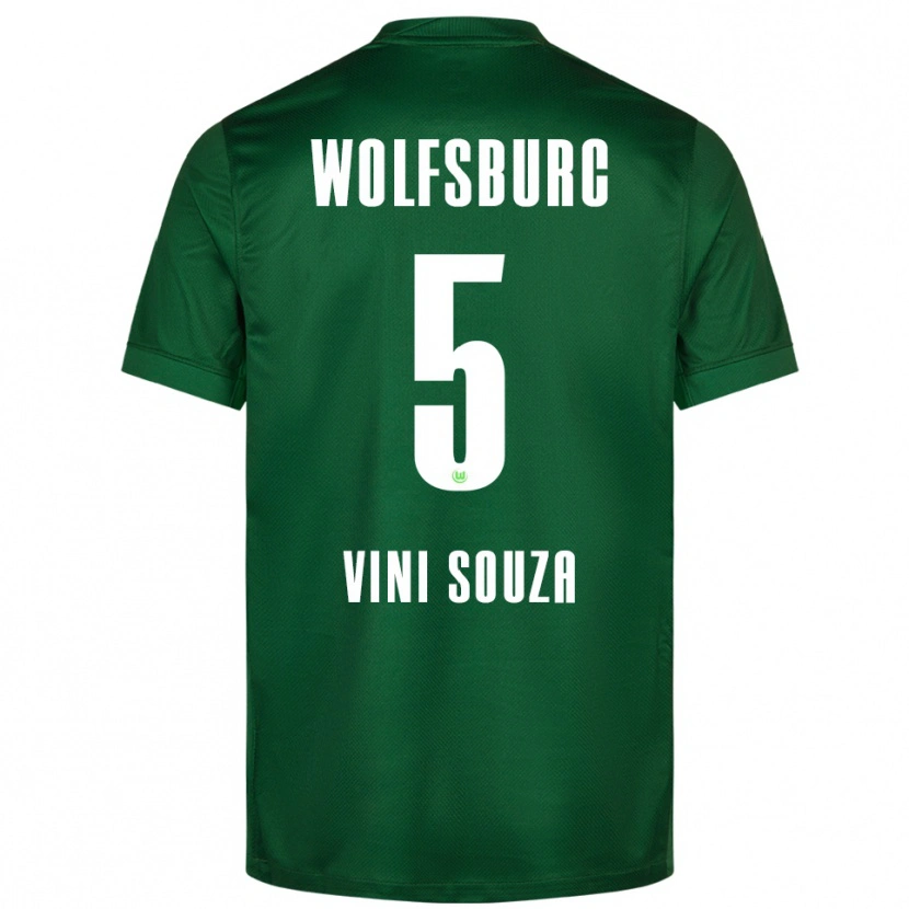 Danxen Damen Vini Souza #5 Grün Weiß Heimtrikot Trikot 2025/26 T-Shirt Österreich