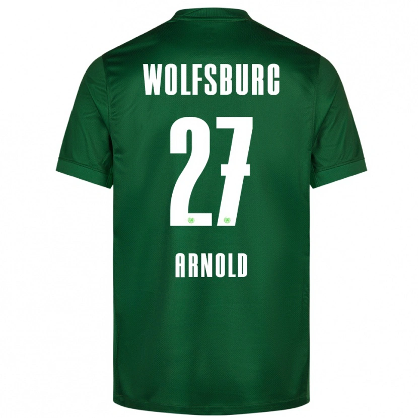 Danxen Damen Maximilian Arnold #27 Grün Weiß Heimtrikot Trikot 2025/26 T-Shirt Österreich