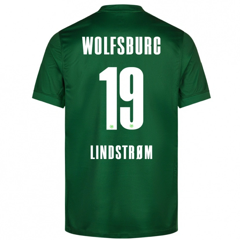 Danxen Damen Jesper Lindstrøm #19 Grün Weiß Heimtrikot Trikot 2025/26 T-Shirt Österreich