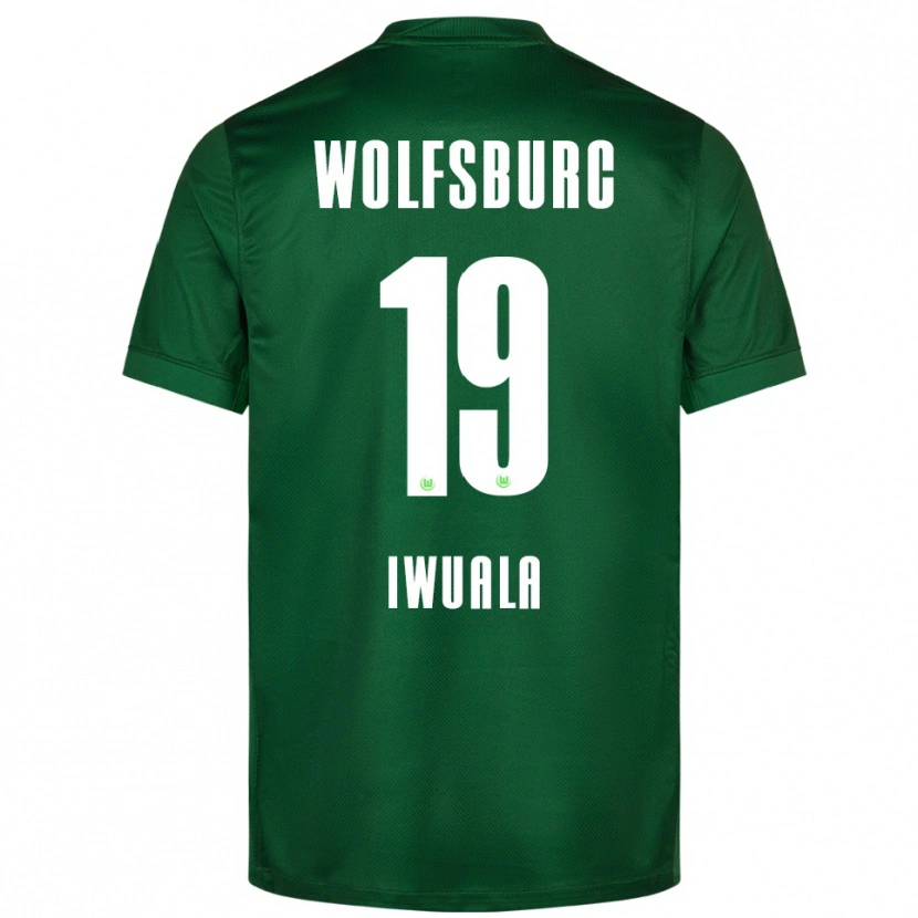 Danxen Damen Chisom Iwuala #19 Grün Weiß Heimtrikot Trikot 2025/26 T-Shirt Österreich