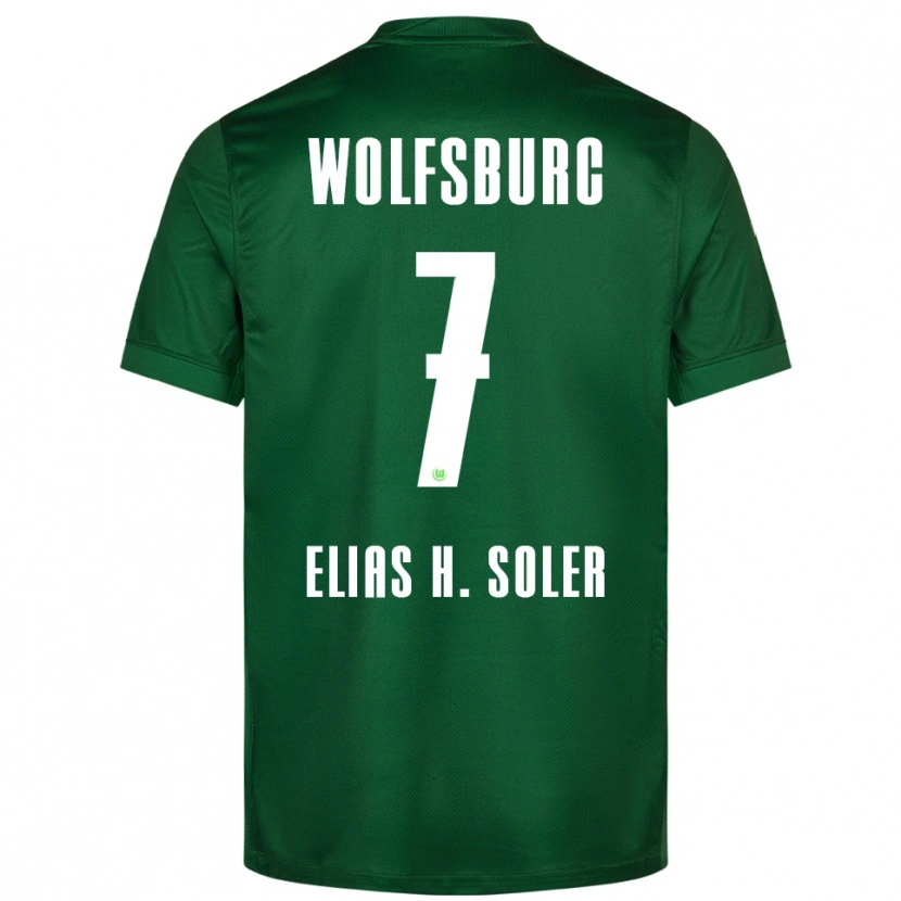 Danxen Damen Elias Hernandez Soler #7 Grün Weiß Heimtrikot Trikot 2025/26 T-Shirt Österreich