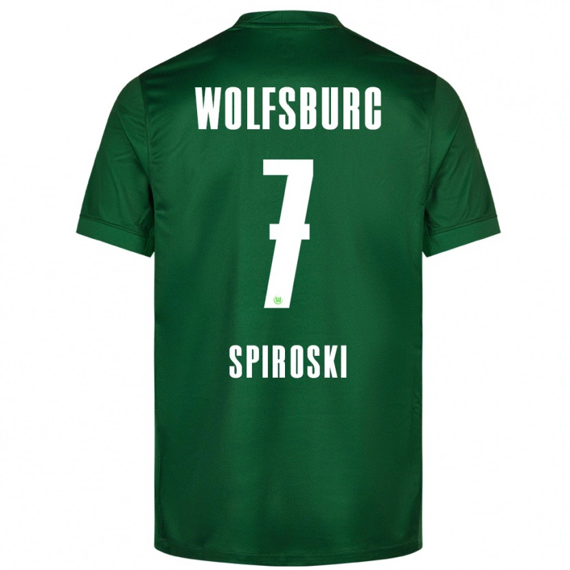 Danxen Damen Luka Spiroski #7 Grün Weiß Heimtrikot Trikot 2025/26 T-Shirt Österreich