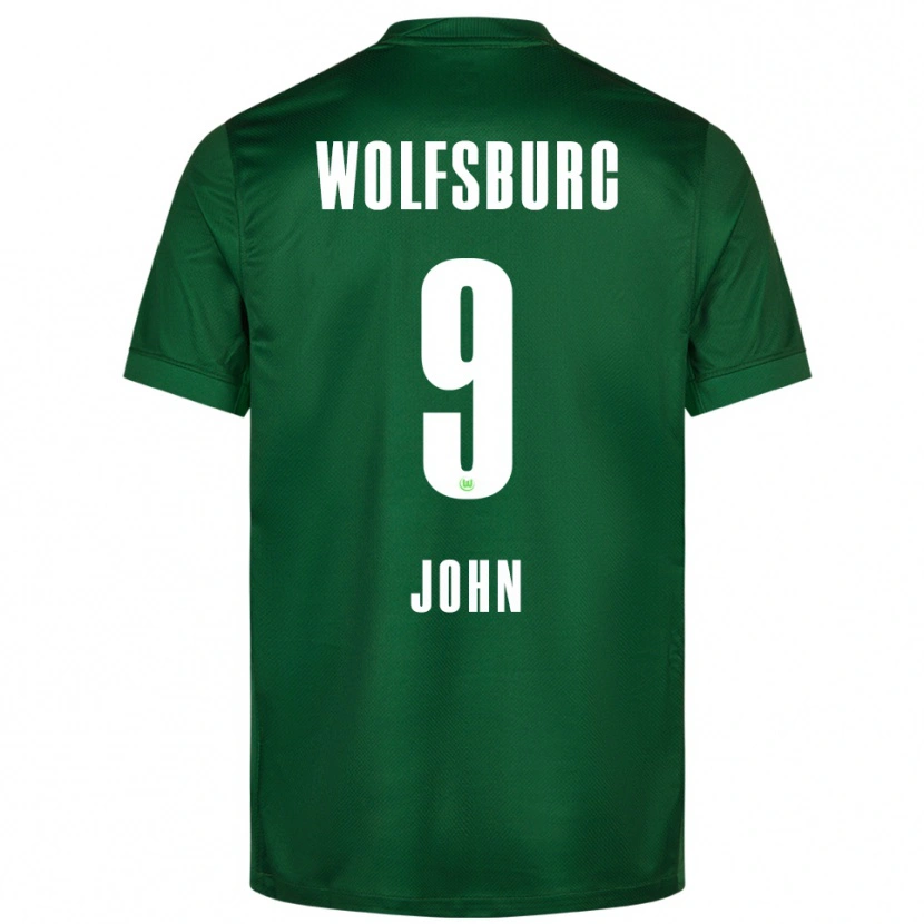 Danxen Damen Michael John #9 Grün Weiß Heimtrikot Trikot 2025/26 T-Shirt Österreich