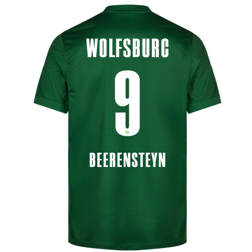 Danxen Damen Lineth Beerensteyn #9 Grün Weiß Heimtrikot Trikot 2025/26 T-Shirt Österreich