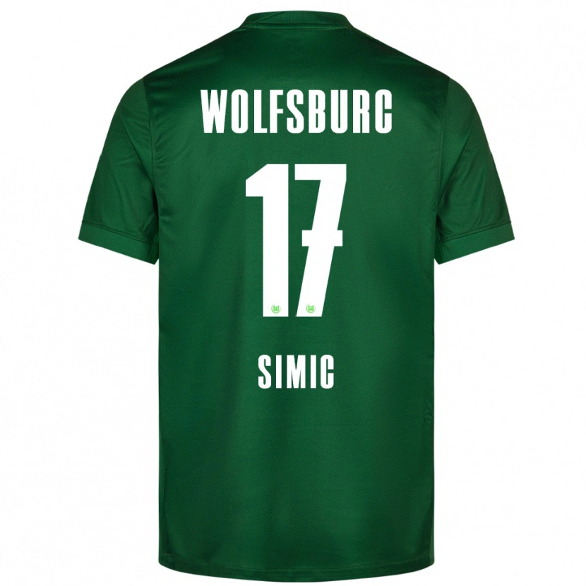 Danxen Damen Karlo Simic #17 Grün Weiß Heimtrikot Trikot 2025/26 T-Shirt Österreich