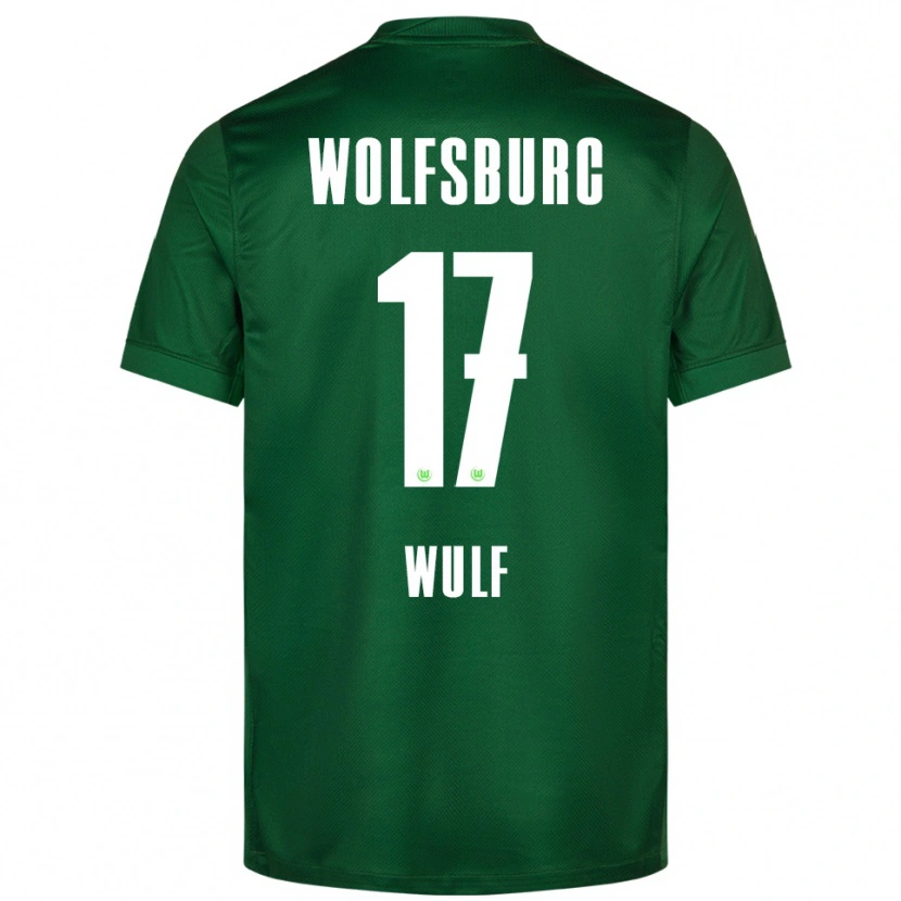 Danxen Damen Diego Wulf #17 Grün Weiß Heimtrikot Trikot 2025/26 T-Shirt Österreich