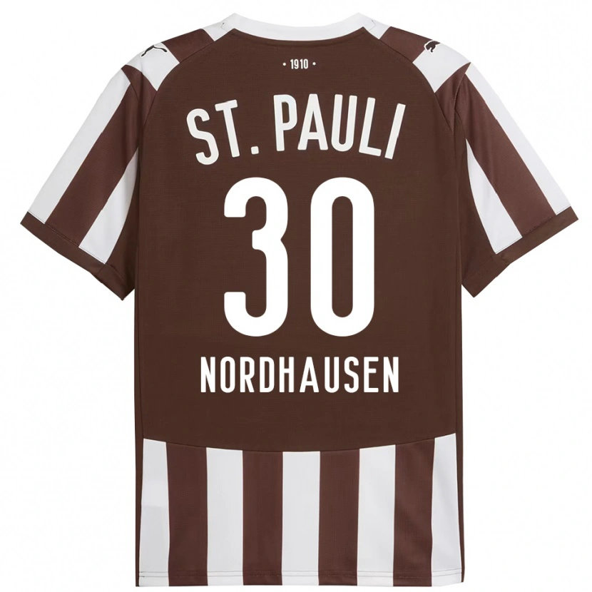 Danxen Damen Neele Nordhausen #30 Kaffee Weiß Heimtrikot Trikot 2025/26 T-Shirt Österreich