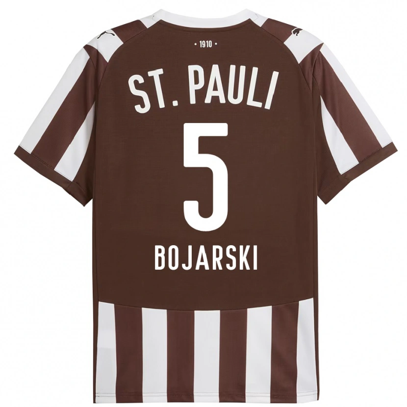 Danxen Damen Tetje Bojarski #5 Kaffee Weiß Heimtrikot Trikot 2025/26 T-Shirt Österreich