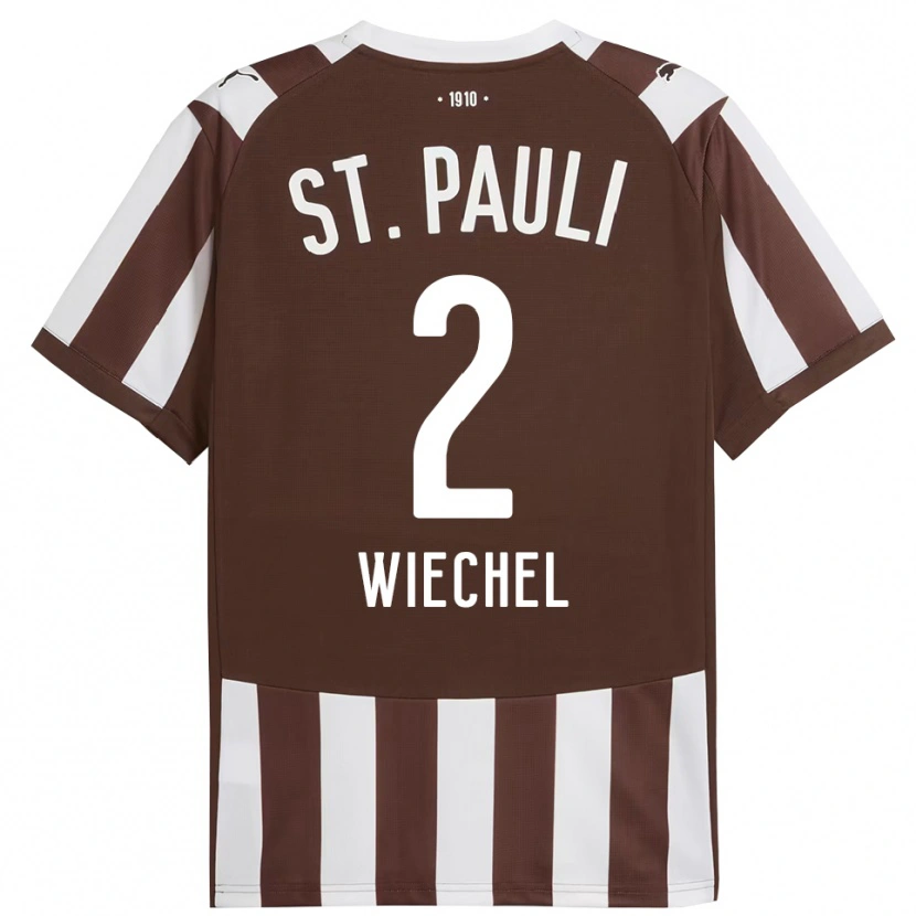 Danxen Damen Jan Wiechel #2 Kaffee Weiß Heimtrikot Trikot 2025/26 T-Shirt Österreich