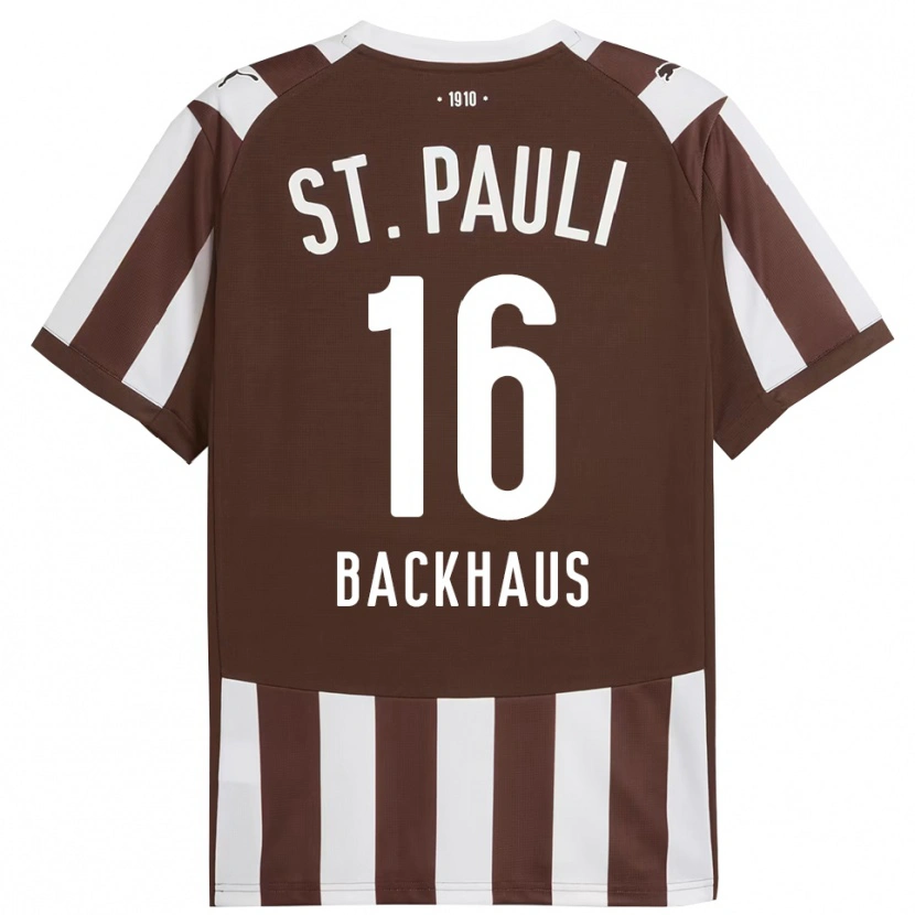 Danxen Damen Ols Backhaus #16 Kaffee Weiß Heimtrikot Trikot 2025/26 T-Shirt Österreich