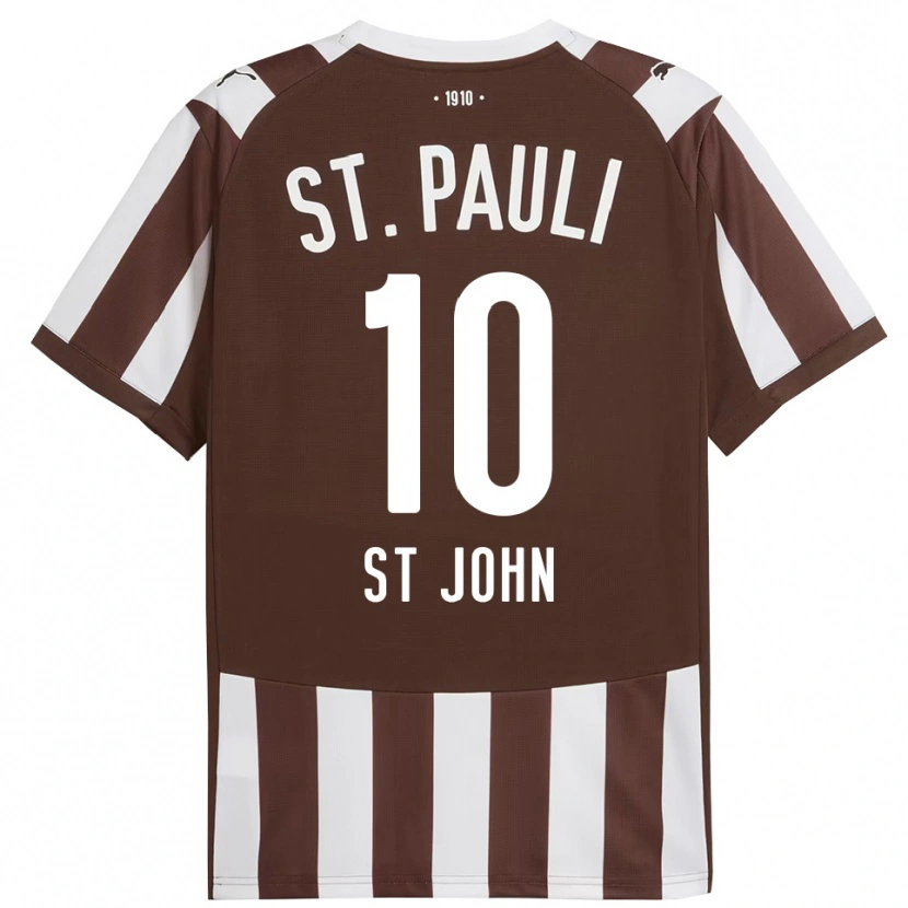Danxen Damen Rawley St. John #10 Kaffee Weiß Heimtrikot Trikot 2025/26 T-Shirt Österreich