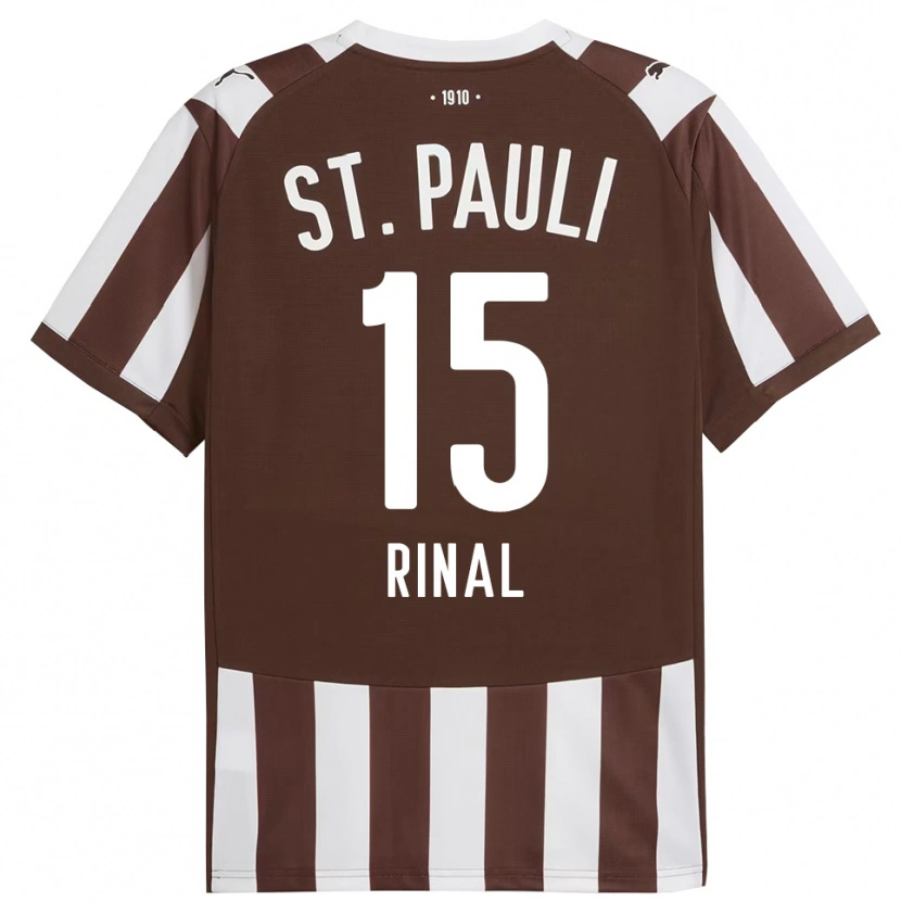 Danxen Damen Selcuk Rinal #15 Kaffee Weiß Heimtrikot Trikot 2025/26 T-Shirt Österreich
