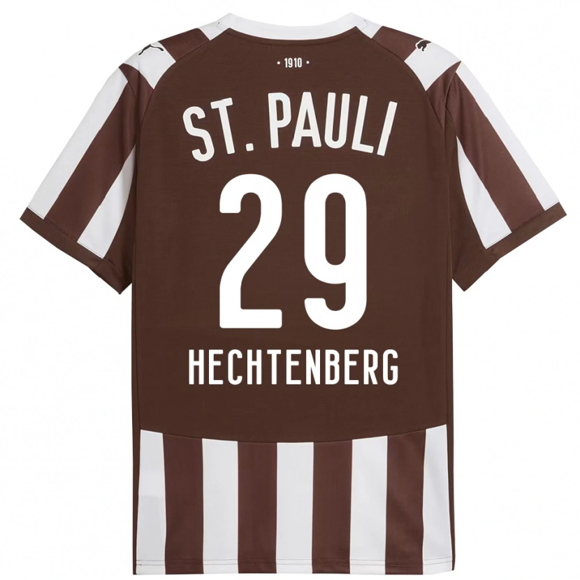 Danxen Damen Julia Hechtenberg #29 Kaffee Weiß Heimtrikot Trikot 2025/26 T-Shirt Österreich