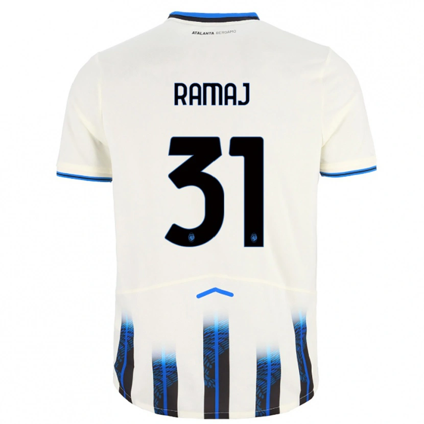 Danxen Damen Gabriel Ramaj #31 Weiß Blau Auswärtstrikot Trikot 2025/26 T-Shirt Österreich