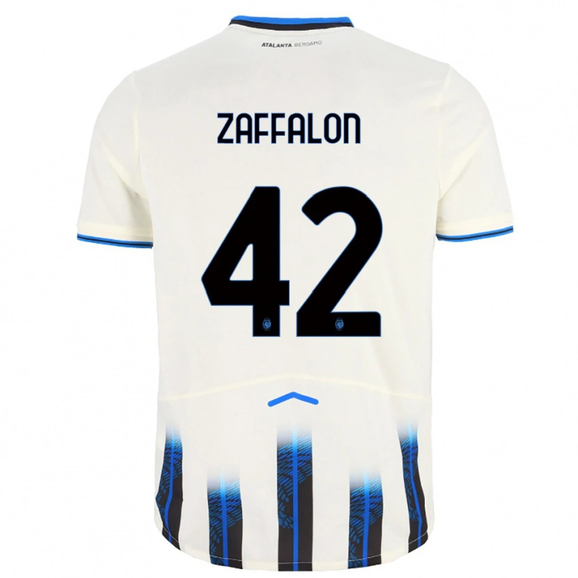 Danxen Damen Lorenzo Zaffalon #42 Weiß Blau Auswärtstrikot Trikot 2025/26 T-Shirt Österreich