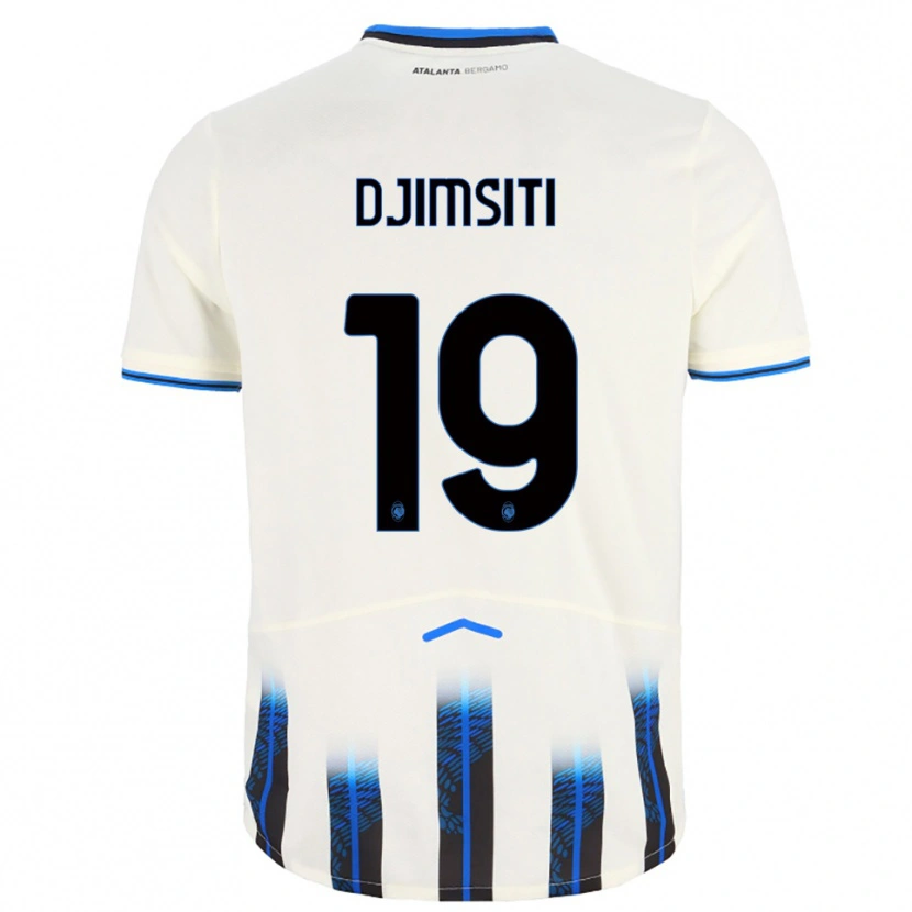 Danxen Damen Berat Djimsiti #19 Weiß Blau Auswärtstrikot Trikot 2025/26 T-Shirt Österreich