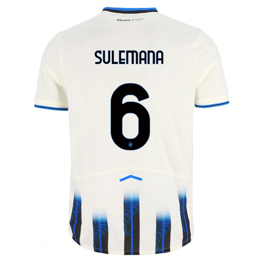 Danxen Damen Ibrahim Sulemana #6 Weiß Blau Auswärtstrikot Trikot 2025/26 T-Shirt Österreich