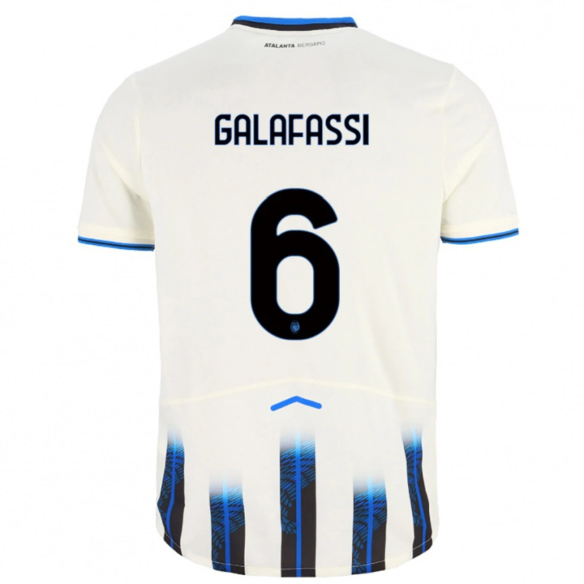 Danxen Damen Filippo Galafassi #6 Weiß Blau Auswärtstrikot Trikot 2025/26 T-Shirt Österreich