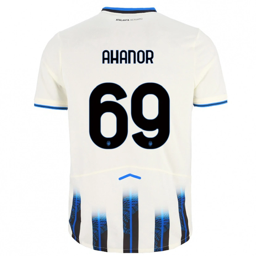 Danxen Damen Honest Ahanor #69 Weiß Blau Auswärtstrikot Trikot 2025/26 T-Shirt Österreich