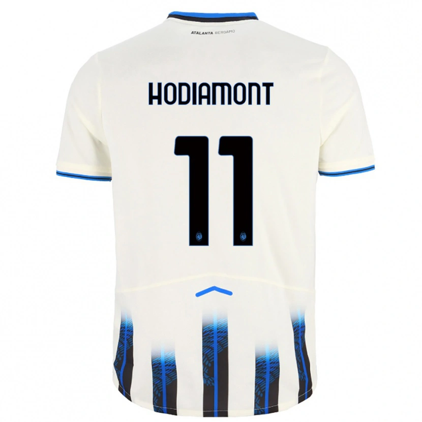 Danxen Damen Lyam Hodiamont #11 Weiß Blau Auswärtstrikot Trikot 2025/26 T-Shirt Österreich