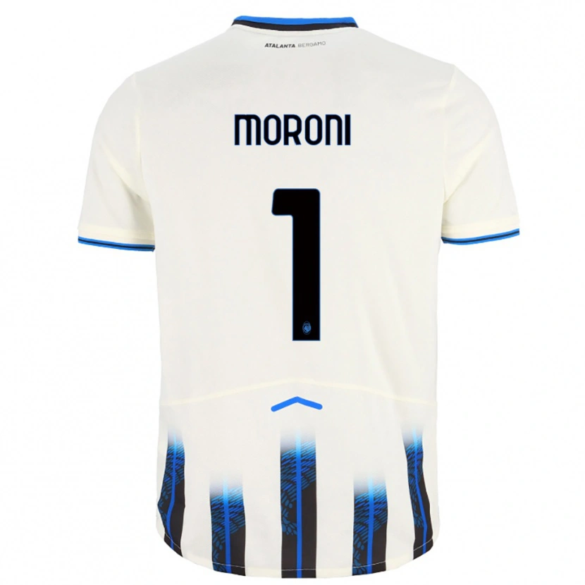 Danxen Damen Tommaso Moroni #1 Weiß Blau Auswärtstrikot Trikot 2025/26 T-Shirt Österreich