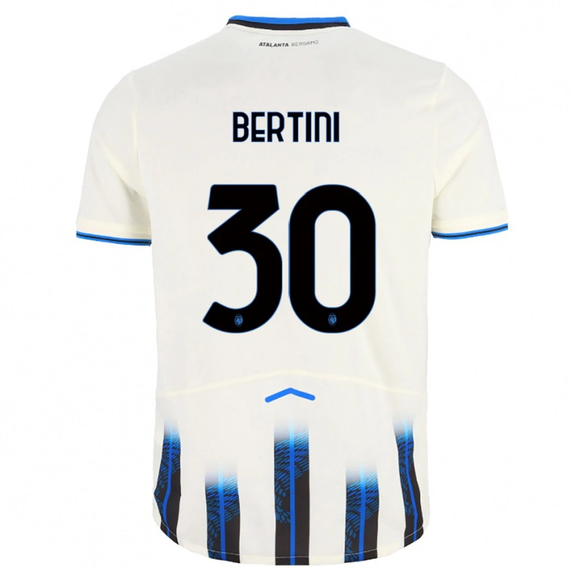 Danxen Damen Tommaso Bertini #30 Weiß Blau Auswärtstrikot Trikot 2025/26 T-Shirt Österreich