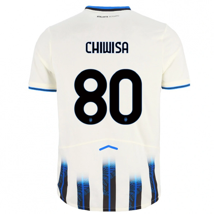 Danxen Damen Mannah Chiwisa #80 Weiß Blau Auswärtstrikot Trikot 2025/26 T-Shirt Österreich