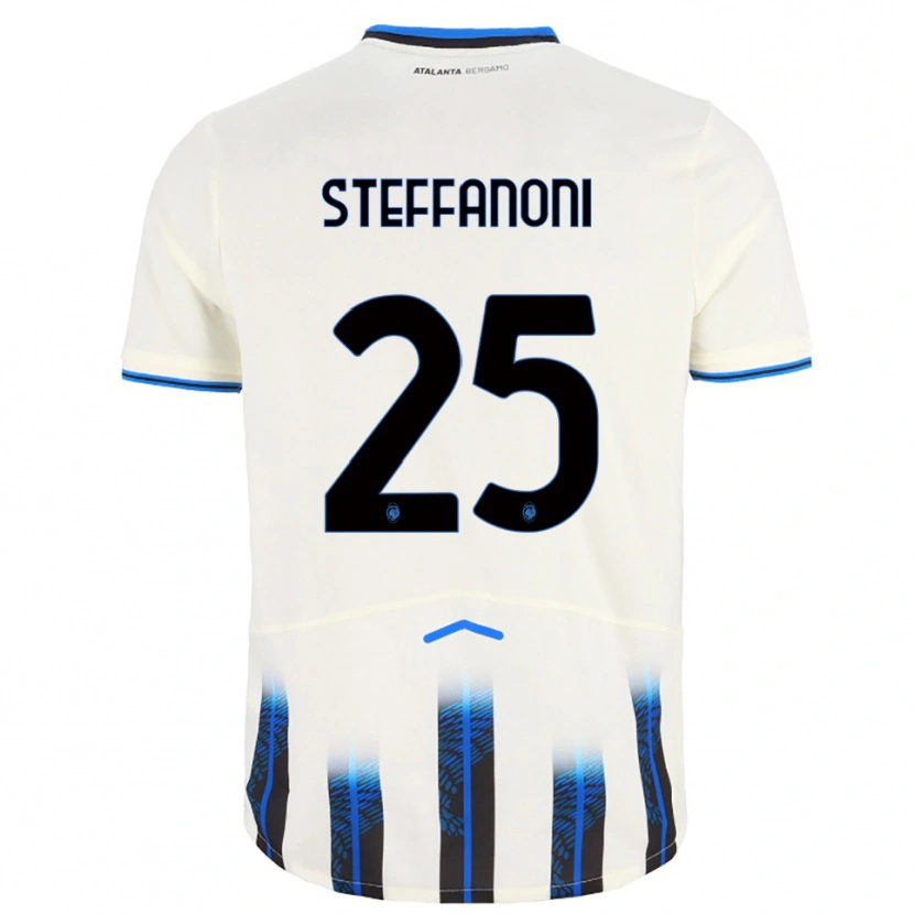Danxen Damen Federico Steffanoni #25 Weiß Blau Auswärtstrikot Trikot 2025/26 T-Shirt Österreich
