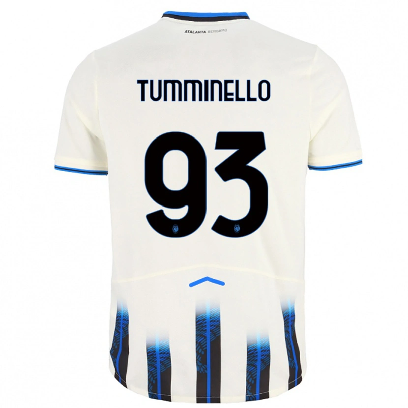 Danxen Damen Marco Tumminello #93 Weiß Blau Auswärtstrikot Trikot 2025/26 T-Shirt Österreich