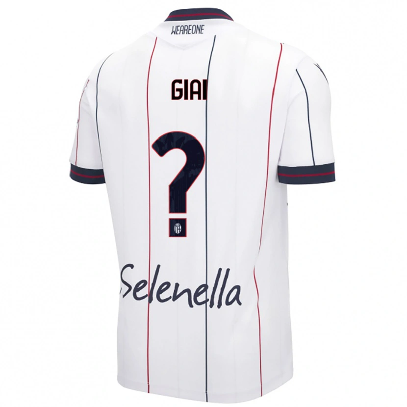 Danxen Damen Alice Giai #0 Weiß Königsblau Auswärtstrikot Trikot 2025/26 T-Shirt Österreich