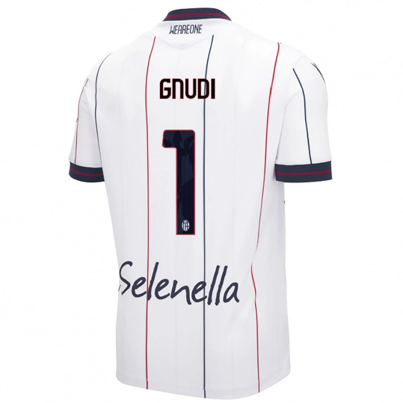 Danxen Damen Riccardo Gnudi #1 Weiß Königsblau Auswärtstrikot Trikot 2025/26 T-Shirt Österreich