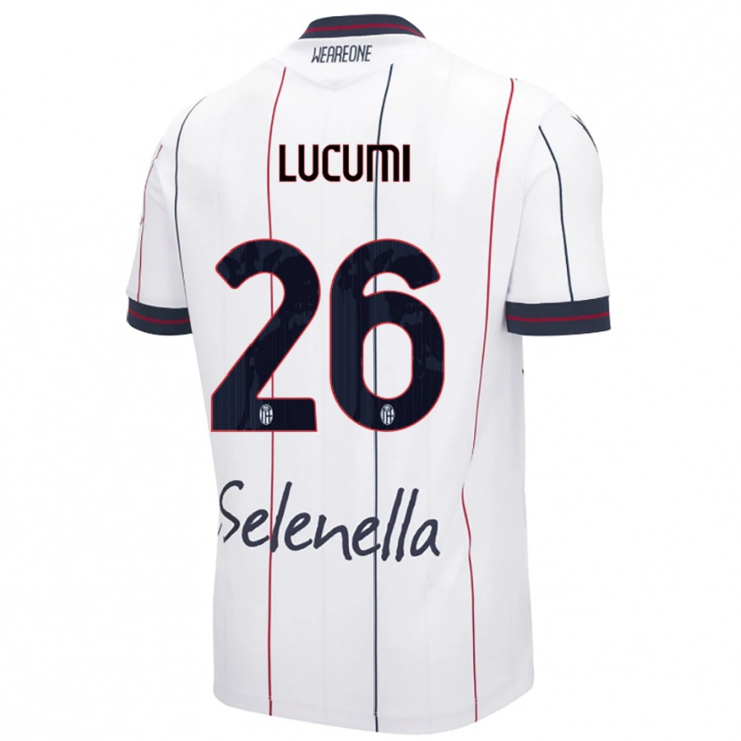 Danxen Damen Jhon Lucumí #26 Weiß Königsblau Auswärtstrikot Trikot 2025/26 T-Shirt Österreich