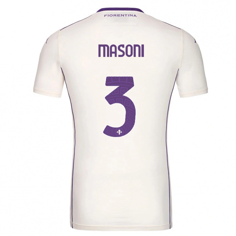 Danxen Damen Tommaso Masoni #3 Weiß Lila Rot Auswärtstrikot Trikot 2025/26 T-Shirt Österreich