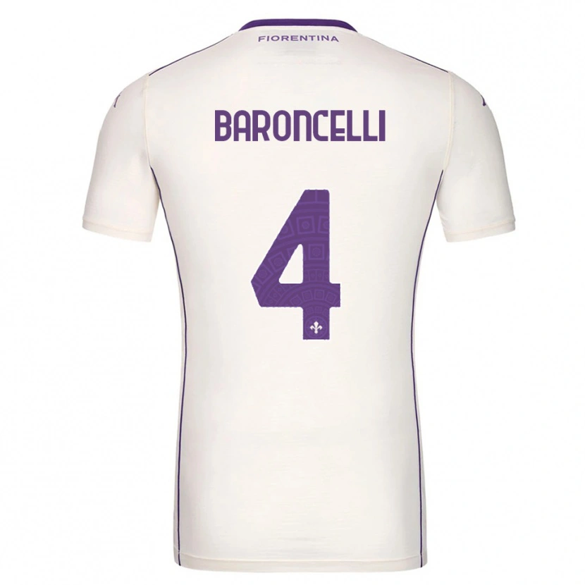Danxen Damen Leonardo Baroncelli #4 Weiß Lila Rot Auswärtstrikot Trikot 2025/26 T-Shirt Österreich
